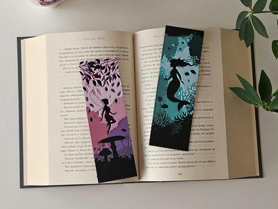 Fairy & Mermaid - Fantasy Bookmarks Set Part 1
