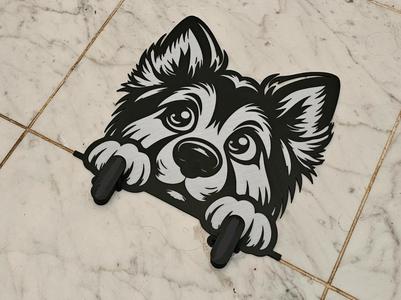 Cute Dog Wall Hook (with Customizable Names)