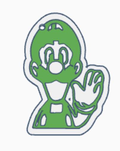 Luigi Keychain