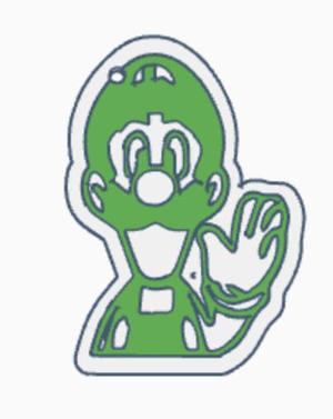 Luigi Keychain