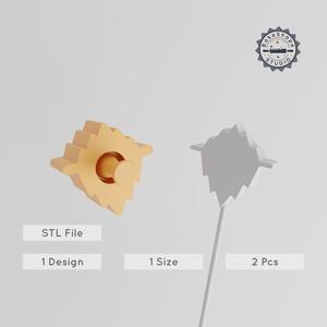 Ice Berg Cake Pop Mold, Nature-Inspired Glacier Design, 2-Piece Dessert Decoration Set PRODUCT_1216