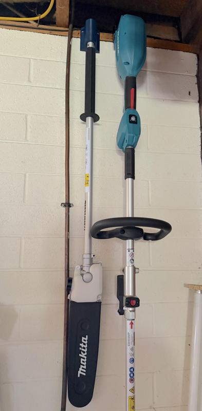 Wall mounts for Makita Powerhead and attachments