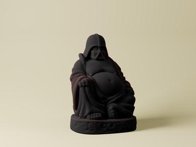 Vader Buddha - Darth Vader as Buddha
