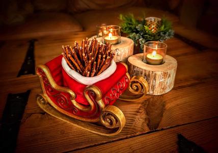 Christmas Santa Sleigh / sled