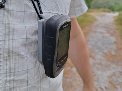 Garmin Etrex holder with carabiner fix