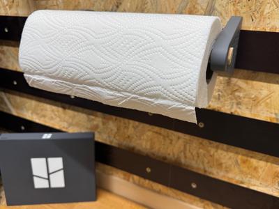 Paper Roll Holder for French Cleat Wall