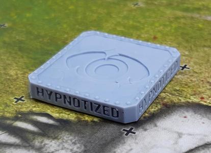 Hypnotized Blood Bowl Status Tile Token