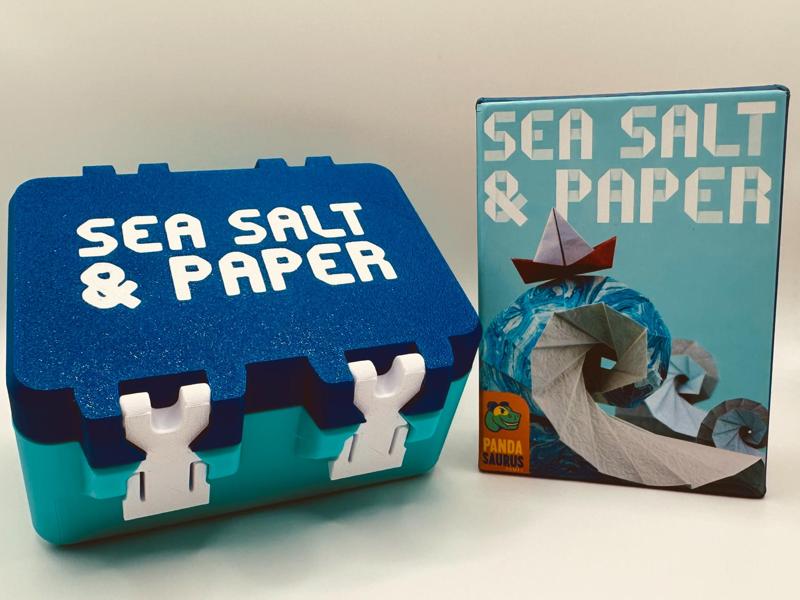 Sea Salt & Paper Box - Snaplock (QR Code Manual)