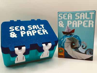 Sea Salt & Paper Box - Snaplock (QR Code Manual)