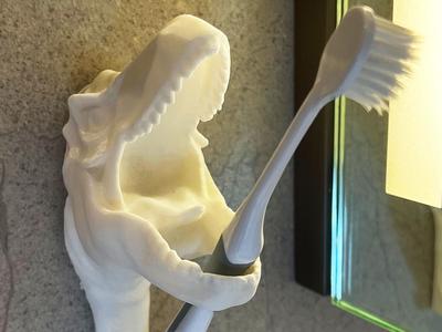 Dino ToothBrush Stand