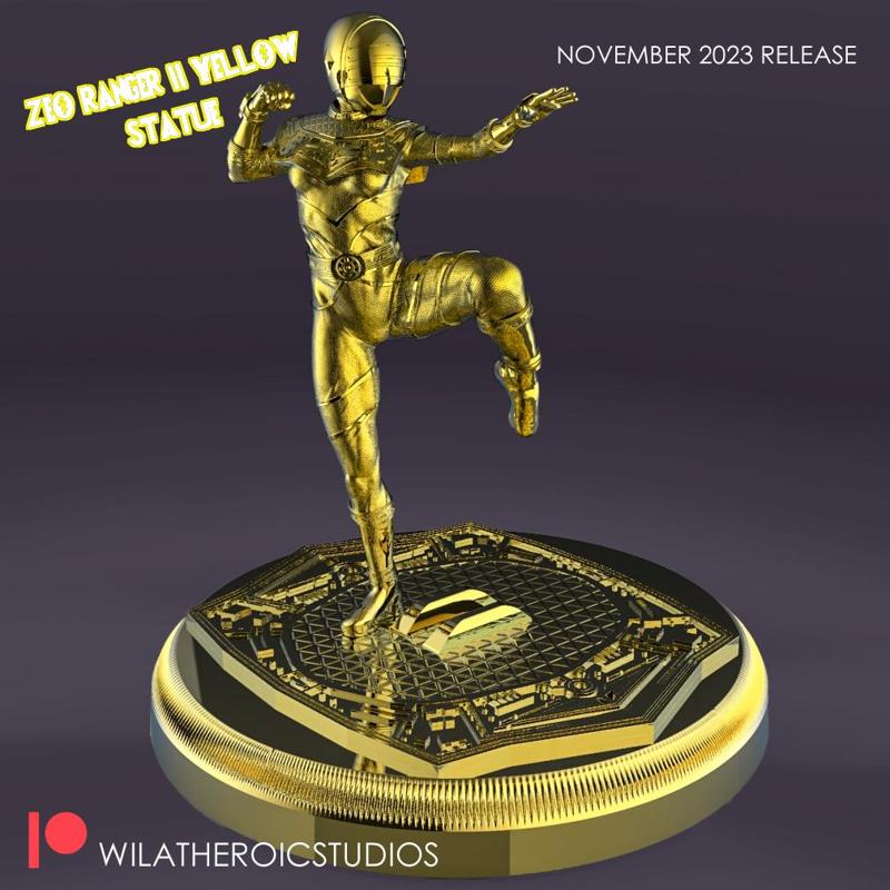 Zeo Ranger II Statue
