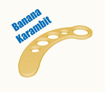 Banana Fidget Karambit