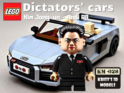 LEGO Kim Jong-un - Audi R8