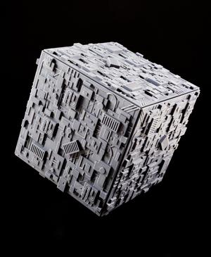 Borg Cube - Tiny Turbos - Star Trek - No Supports