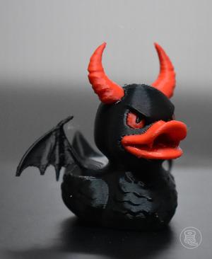 Halloween Demon Duck