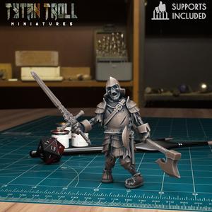 Armoured Skeleton 16 [Pre-Supported]