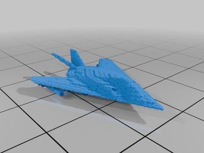  DECKED OUT F-117 FIGHTER JET