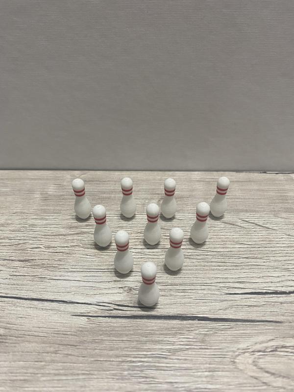Bowling Pin Cake Topper