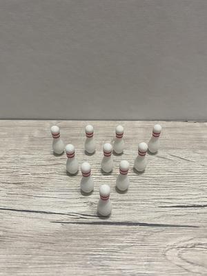 Bowling Pin Cake Topper