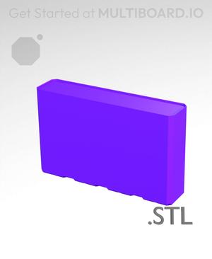 4x1x2·5 - Multibin Insert - STL Remixing File