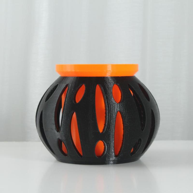 The Sylvia Planter STL 3D Print File, Home Decor Planter for Plants, Flowers, and Orchid