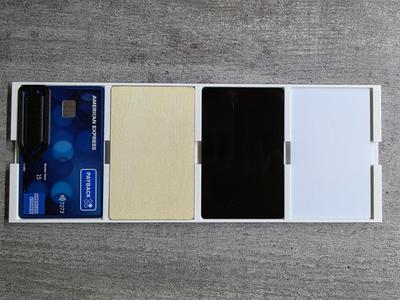 Jig for Laser/UV Printing of Various Cards, 86x54mm