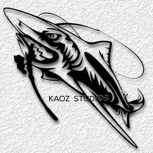 shark wall art deep sea wall decor fishing decoration
