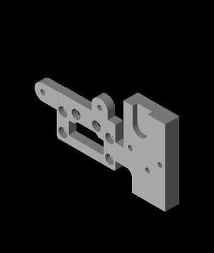 HMG7 CR-6 SE Special 2 Gantry Adapter.stl