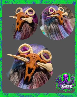 Baphomet Hair Pin