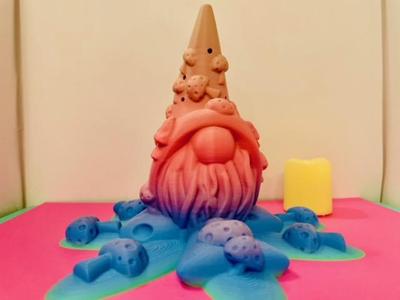 Mushroom Theme That 70's Gnome LED Tealight Holder