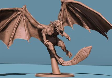 Adult Blue Dragon