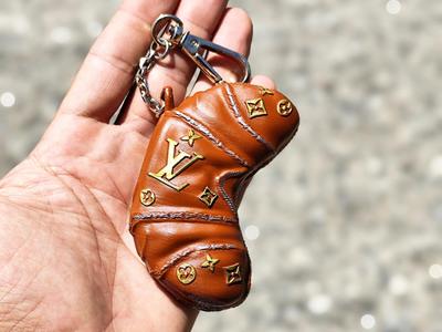 LV Croissant Bag Charm