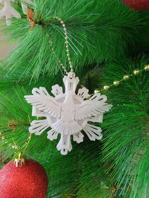 Christmas ornament 5 - Holy Spirit - Espirito Santo