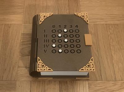 Artificer Spellbook for Spellcards with Tracker