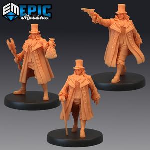 Baron Gregory Set / Steampunk Mastermind / Evil Capitalist / Construct Master