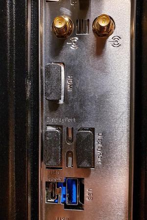 Dust cover - HDMI and Display Port