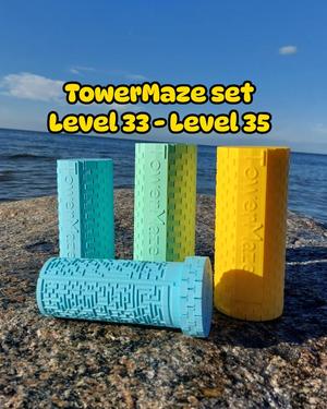 Set of TowerMaze levels (level 33 - level 35)