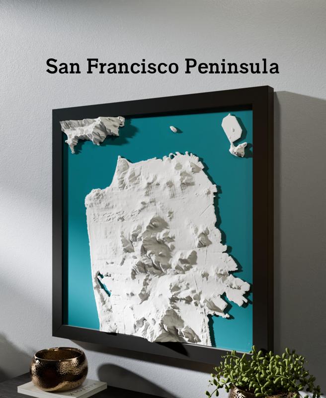 San Francisco Peninsula Terrain