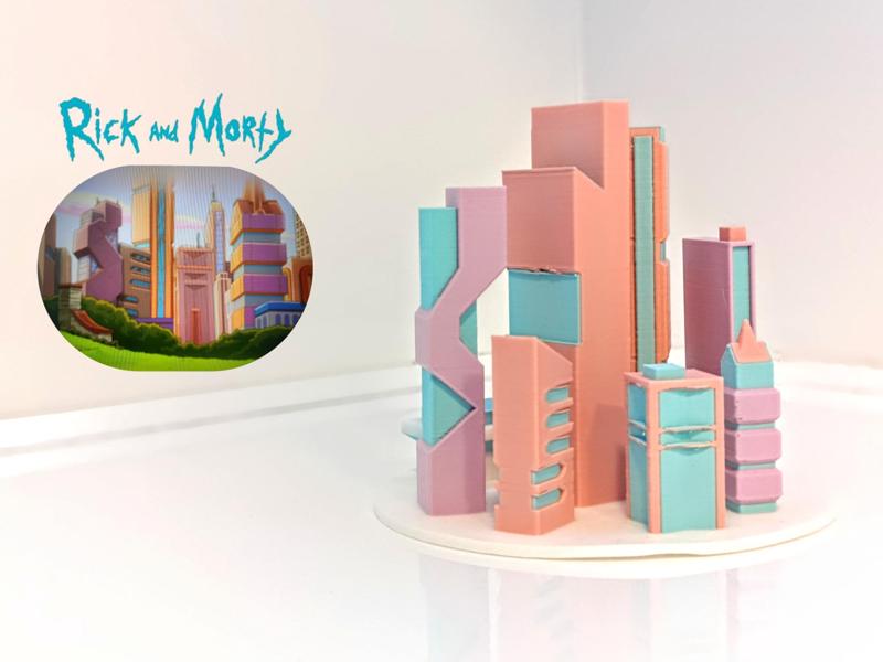 City of "Rick and Morty"