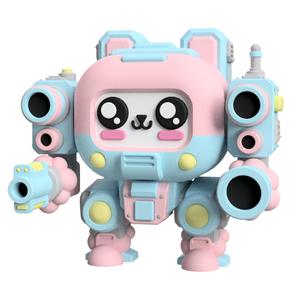 UWU Strike Force Bubbles: Adorable Sci-Fi Cat Mech Miniature for Tabletop Wargames | Royalty-Free 3D