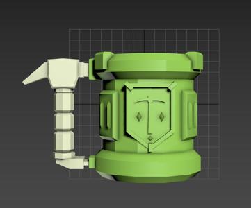 DRG Mug Rev1 Remix to fit on an A1Mini