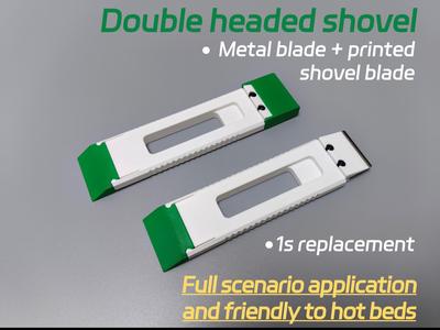 Scraper（Metal blade+Replaceable shovel head）