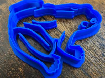 Frog cookie cutter