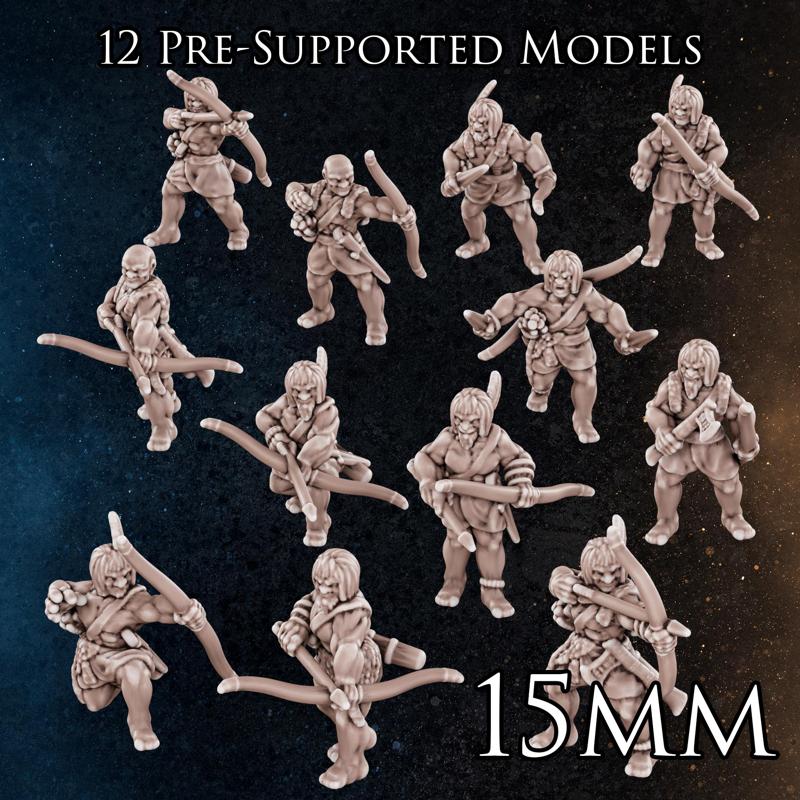 15mm - Nubian Archers - Ancients