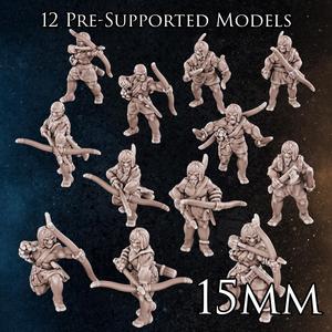 15mm - Nubian Archers - Ancients