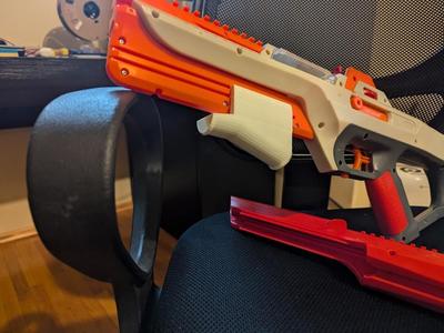 Nerf Gelfire Ghost alternative foregrip (friction fit)