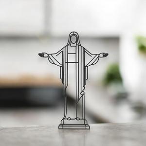 Christ The Reedeemer Line Art - Desktop Line Art