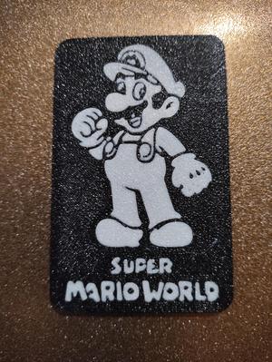 TapTo NFC Card Super Mario World (snes) Mister fpga