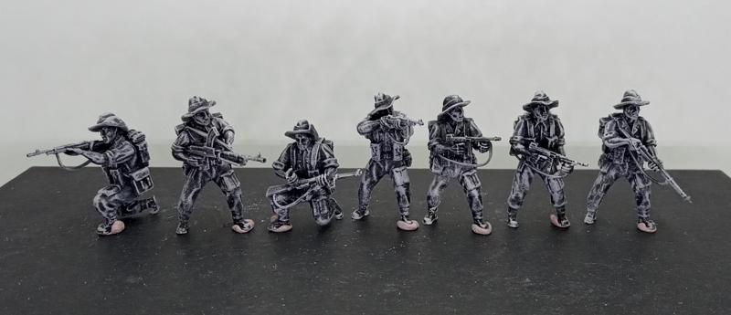 28 mm Chindit combat squad