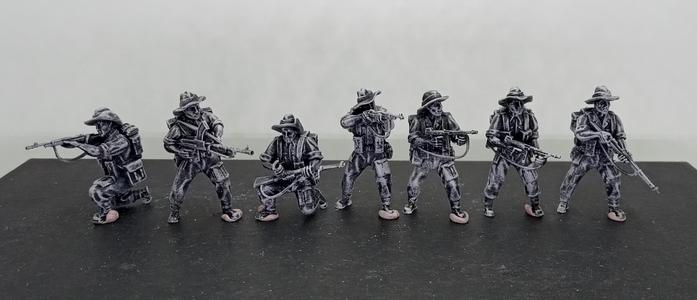 28 mm Chindit combat squad